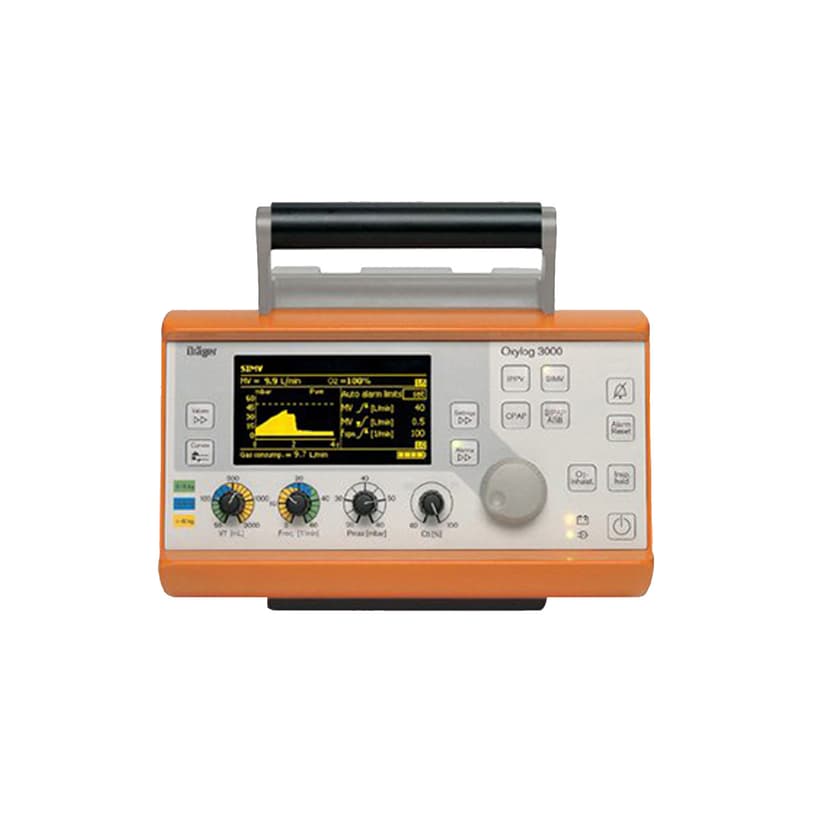 Drager Oxylog 3000 Transpor Ventilator