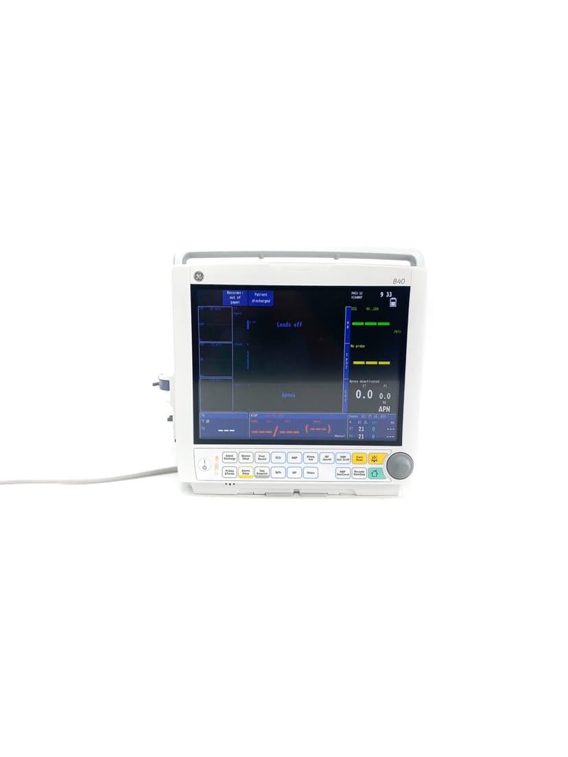 GE HealthCare Carescape B40 Patient Monitor ECG