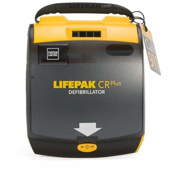 Physio-Control LifePak CR Plus Portable Defibrillator w/ Carrying Case