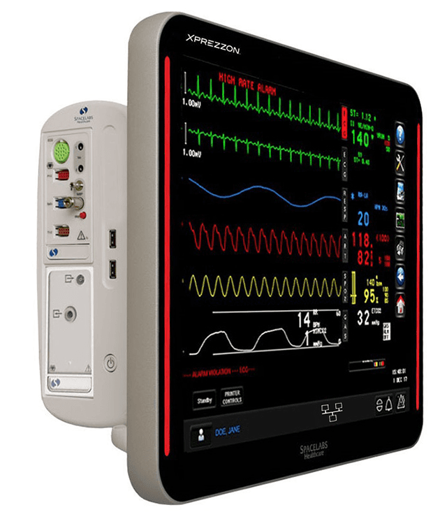 SpaceLabs Healthcare Xprezzon bedside Patient Monitor