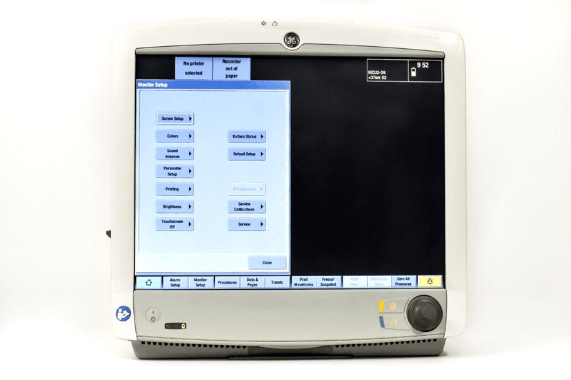 GE HealthCare Carescape B650-01 Patient Monitor