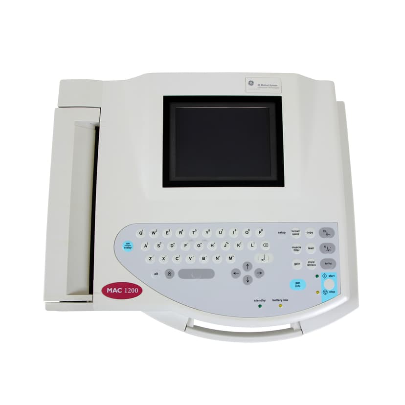 GE HealthCare MAC 1200 Interpretive ECG EKG Machine