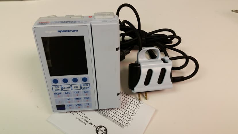 Sigma Spectrum Volumetric Infusion Pump