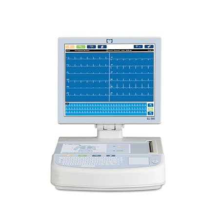 Mortara Eli 380 Interpretive ECG EKG Machine