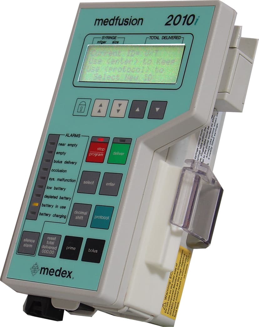 Medex MedFusion 2010i Syringe Infusion Pump