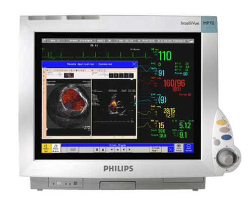 Philips IntelliVue MP70 M8007A Patient Monitor